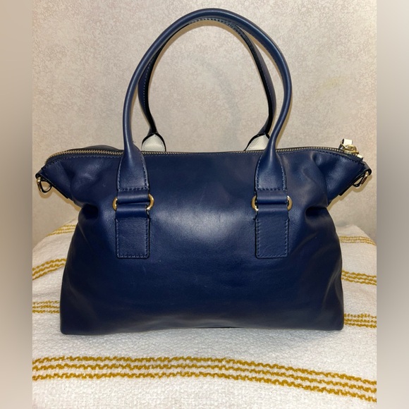 Kate Spade Hampton Road Janie Satchel Two-Tone Leather - Picture 5 of 12